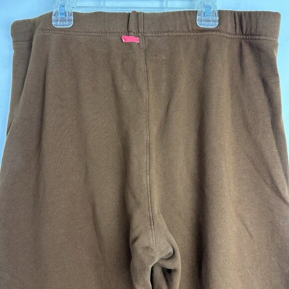 New Frank & Eileen Triple Fleece‎ Brown Catherine Pant Size Large Drawstring - Picture 4 of 11